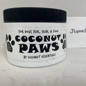 New Coconut Paws -All Natural Dog Paw Pad skin, ear, hair, nails healthy
